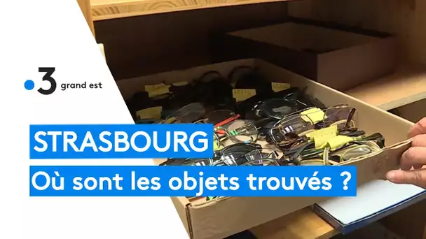 Strasbourg : où sont stockés les objets trouvés tous les jours dans les rues?