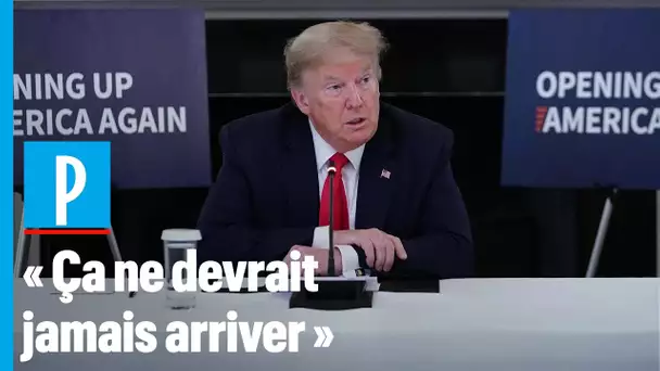 Décès de George Floyd : « Je n'ai pas du tout aimé ce que j'ai vu », affirme Trump