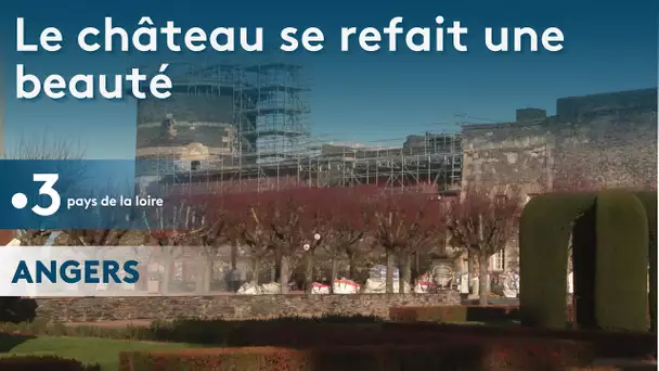 Le château d'Angers est en cours de rénovation