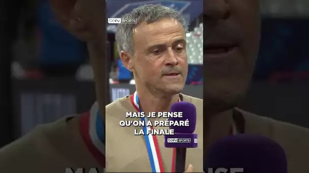 🔴🔵 Luis Enrique et le PSG sont prêts pour la finale de la Champions League ! #Shorts