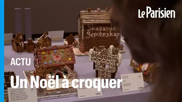 Un Noël à croquer : Stockholm expose ses plus belles maisons... en pain d'épice !