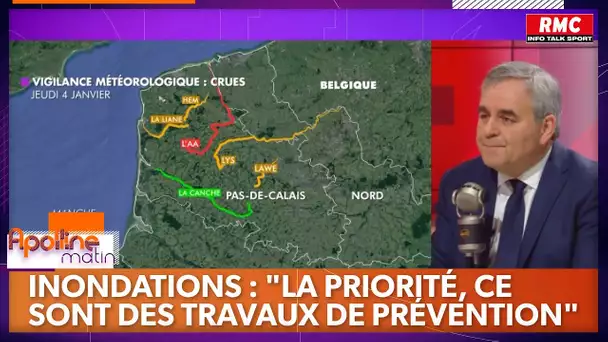 Inondations dans le Pas-de-Calais : L'interview de Xavier Bertrand