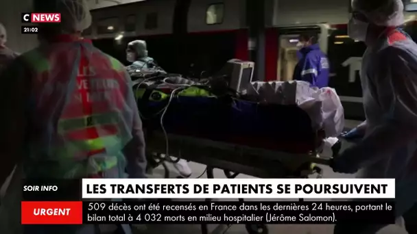 Premier transfert réussi de patients franciliens vers la Bretagne