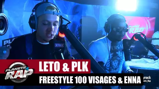 [Exclu] Leto "Freestyle 100 Visages & Enna dans les bacs" ft PLK #PlanèteRap