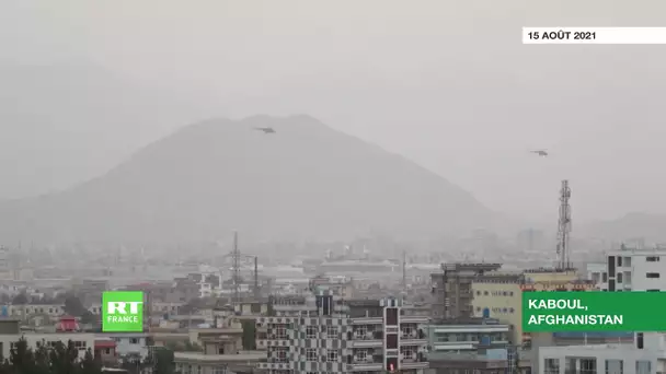 Afghanistan : avions et hélicoptères s'envolent dans le fracas des coups de feu à Kaboul