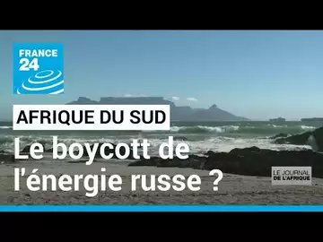 Afrique du Sud : appel de l'opposition au boycott de l'énergie russe • FRANCE 24