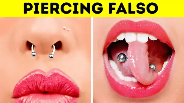 Faux Piercings À Faire À La Maison || Astuces Et Bricolages Créatifs Et Féminins