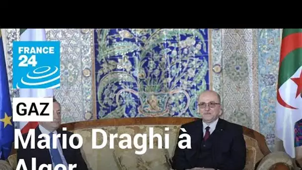 Mario Draghi à Alger pour sceller l'augmentation de la fourniture de gaz algérien à l'Italie