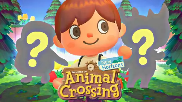 ON DECOUVRE NOS NOUVEAUX HABITANTS MYSTERES SUR ANIMAL CROSSING NEW HORIZONS !