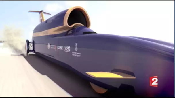 La voiture fusée la plus rapide au monde - 1600 Km/h