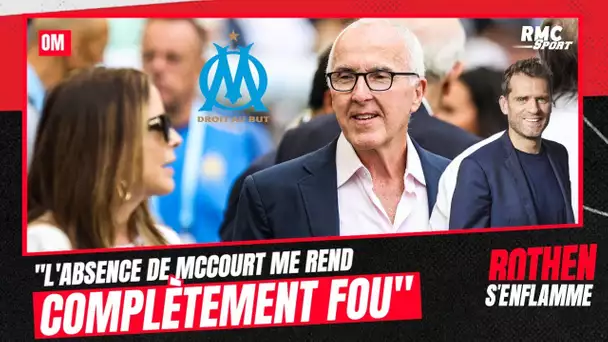 OM : L'absence de McCourt rend "complètement fou" Rothen