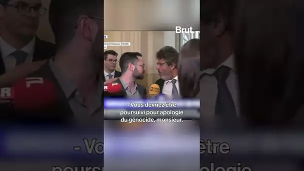 Échange tendu à l'Assemblée entre le député LFI David Guiraud et le député apparenté LR Meyer Habib