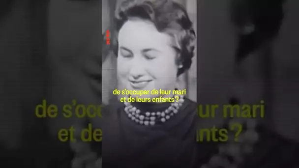 Les Femmes au foyer de 1945 à 1970 #shorts