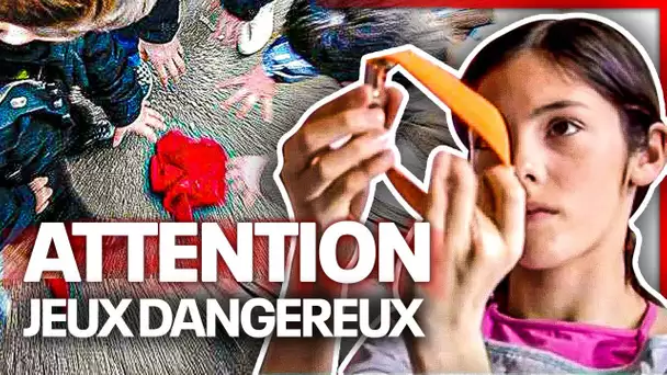 Enfants et jeux dangereux, un inquiétant phénomène