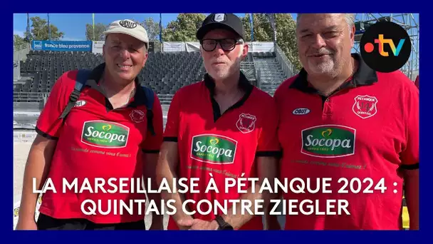 Mondial la Marseillaise à pétanque 2024 : 6e tour Quintais contre Ziegler