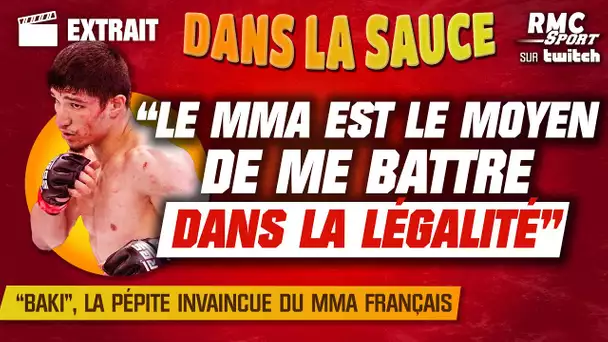 EXTRAIT : La pépite du MMA français, "Baki", nous raconte son lien particulier avec le MMA
