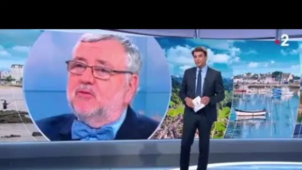 VIDEO Mort de Jean-Daniel Flaysakier : Julian Bugier lui rend un touchant hommage au...