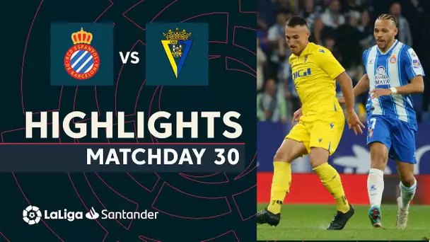 Resumen de RCD Espanyol vs Cádiz CF (0-0)