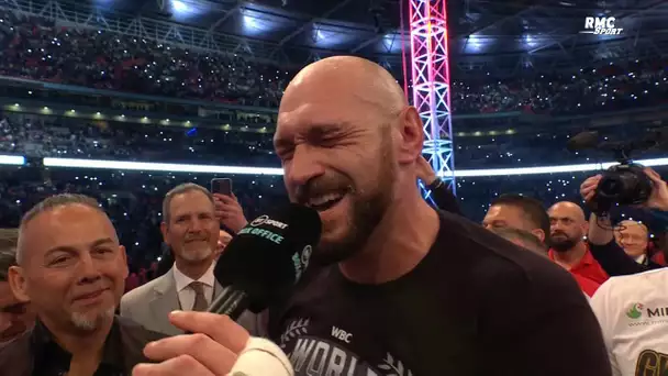 Boxe : "Bye bye Miss American Pie", quand Fury entonne la chansonnette après son sacre