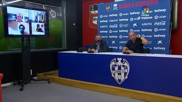 Rueda de prensa Levante UD vs Getafe FC