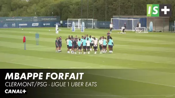 Mbappé forfait - Ligue 1 Uber Eats