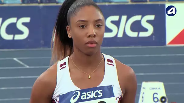 Miramas 2020 : Triple saut Juniors F (Lesly Raffin avec 13.14 m)