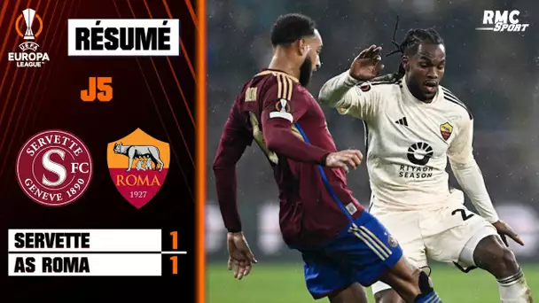 Résumé : Servette 1-1 AS Roma - Ligue Europa (5e journée)