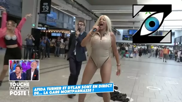 [Zap Télé_2] Afida Turner en direct de la gare Montparnasse pour la dernière de TPMP ! (23/06/23)