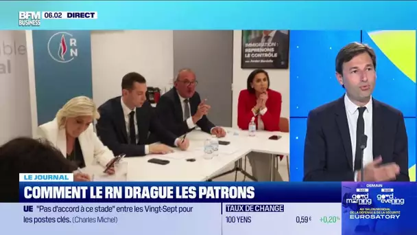 Législatives: comment le RN drague les patrons