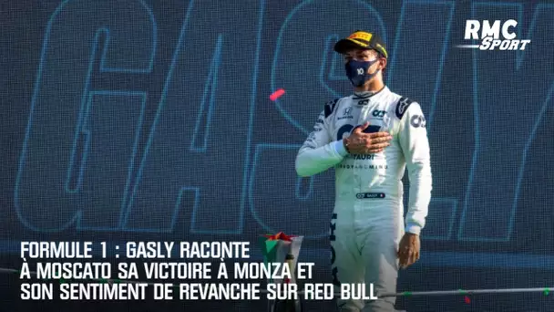 F1 : Gasly raconte à Moscato sa victoire à Monza et son sentiment de revanche sur Rd Bull