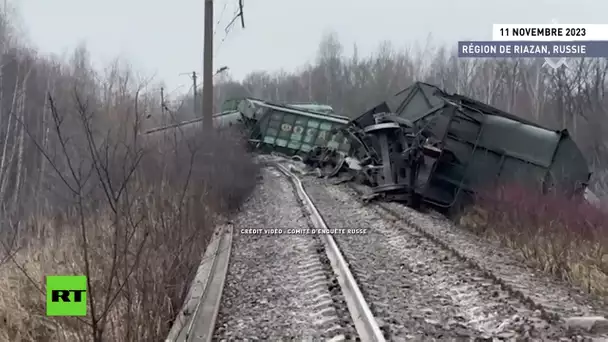 🇷🇺 Russie : 19 wagons contenant des engrais minéraux ont déraillé