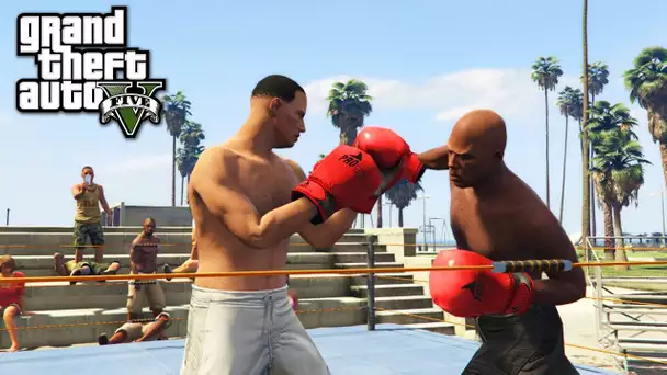 COMBAT DE BOXE SUR GTA V