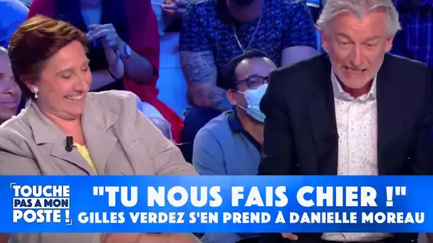 "Tu nous fais chier !" : Gilles Verdez s'en prend à Danielle Moreau sur le plateau