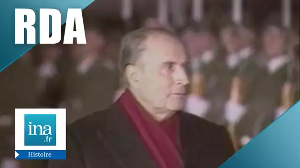 François Mitterrand en RDA | Archive INA