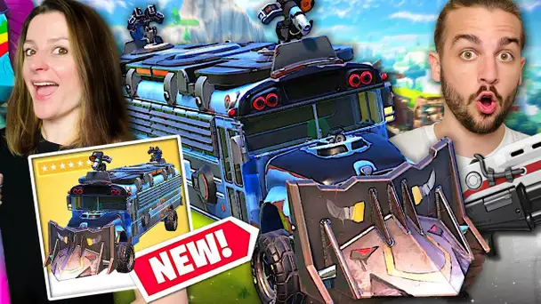 LE NOUVEAU BUS DE COMBAT BLINDE EST ARRIVE SUR FORTNITE ! FORTNITE DUO SAISON 2