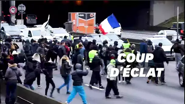 Des gilets jaunes ont brièvement bloqué le périphérique à Paris