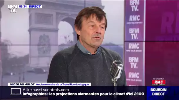 Nicolas Hulot face à Jean-Jacques Bourdin sur RMC et BFMTV