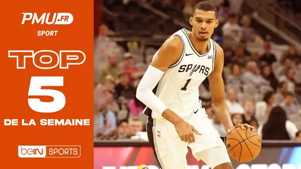 Wemby trop fort pour la NBA, le but impossible des Bleues... Le Top 5 de la semaine avec PMU Sport