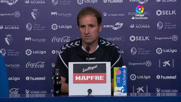 Rueda de prensa C. A. Osasuna vs CD Leganés