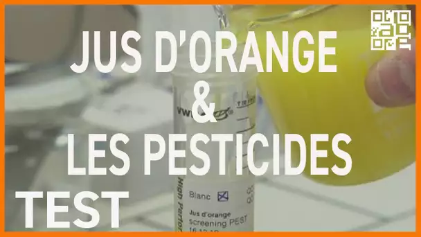 Jus d'orange frais, gare aux pesticides ! ABE-RTS