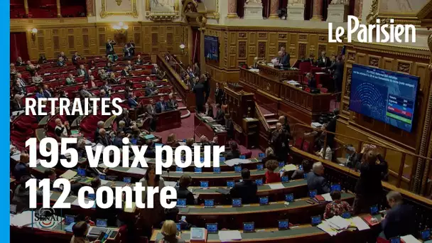 Le Sénat adopte le projet de loi sur la réforme des retraites par 195 voix contre 112