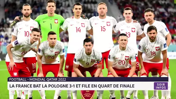 La France bat la Pologne 3-1 et file en quart de finale