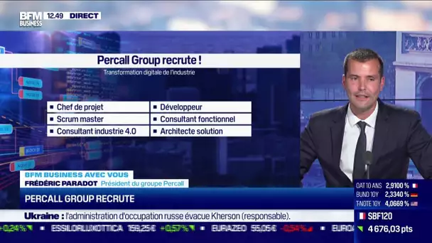 Le groupe Percall recrute partout dans le monde !