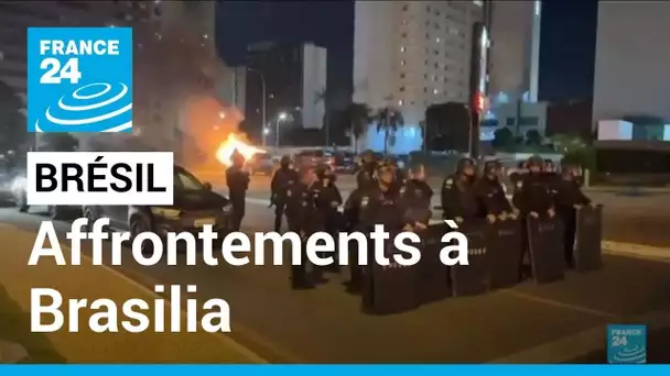 Brésil : affrontements entre police et partisans de Bolsonaro à Brasilia • FRANCE 24