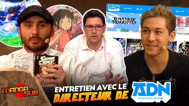 Les News et notre entretien avec Benoit de Tauriac Directeur de ADN | Manga Sûr