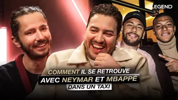 Humoriste, Amine Radi se retrouve par hasard dans un taxi avec Neymar, Mbappé et part en soirée avec