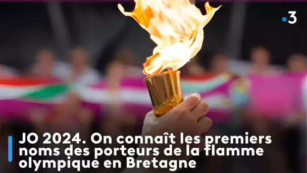 JO 2024. On connaît les premiers noms des porteurs de la flamme olympique en Bretagne