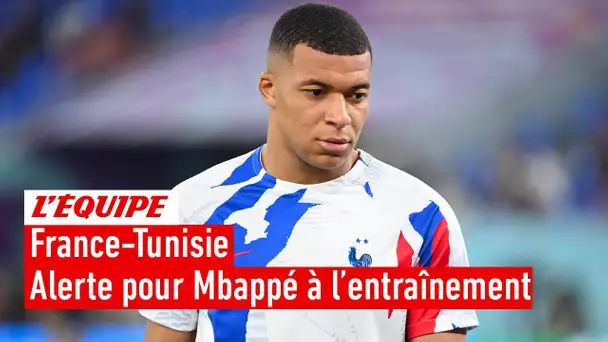 France-Tunisie : Alerte pour Mbappé à l'entraînement, Deschamps doit-il le ménager ?