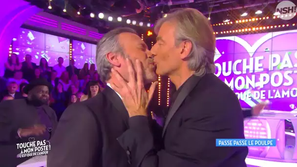 TPMP C'est que de l'amour: Gilles Verdez et Jean-Michel Maire échangent un baiser
