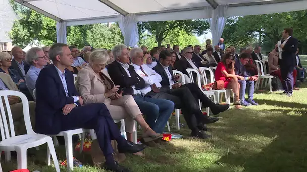 Dans l'Eure, Hervé Morin convie le maire de Cannes David Lisnard pour la fête de la pomme